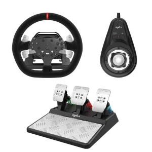 Force Feedback Steering Wheel for PC, Xbox One, Xbox Series X/S, PS4